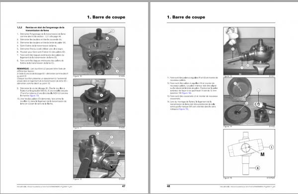 Fendt Eu Harvesting 5200 6300 8000 Combines Workshop Service Manual 1857673AFR 3