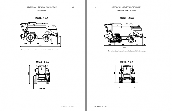Fendt Eu Harvesting 5220 E Combines Workshop Service Manual 1857672B 3