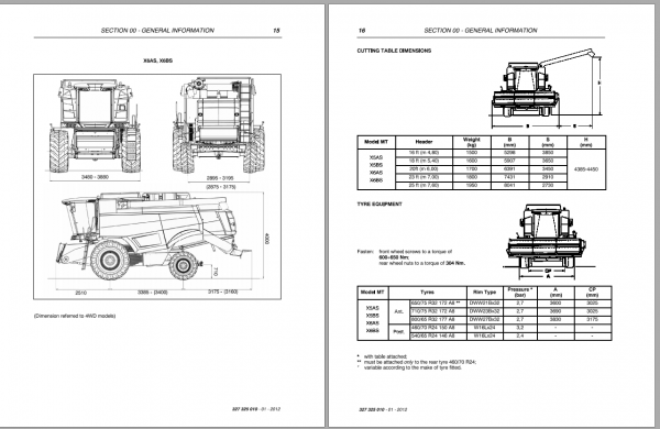 Fendt Eu Harvesting 5255 L MCS 6275 L MCS Combines Workshop Service Manual 1857672C 3