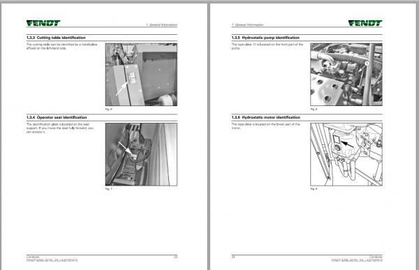 Fendt Eu Harvesting 5255l 6275l Combines Operators Manual 2017 3273075F 3