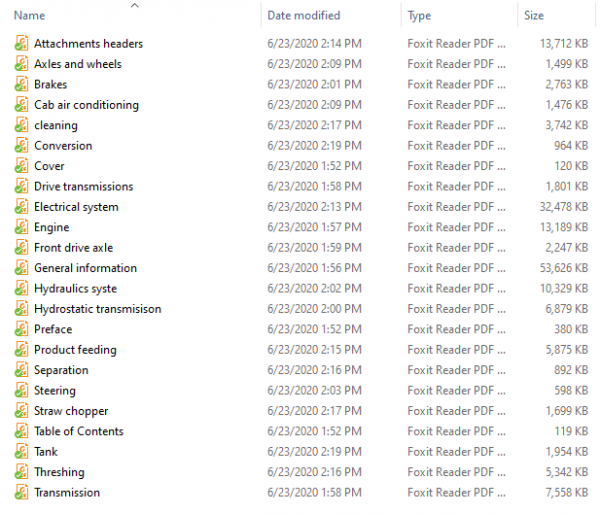 Fendt Eu Harvesting 5255l 6275l Combines Workshop Service Manual 2017 3273252F 1