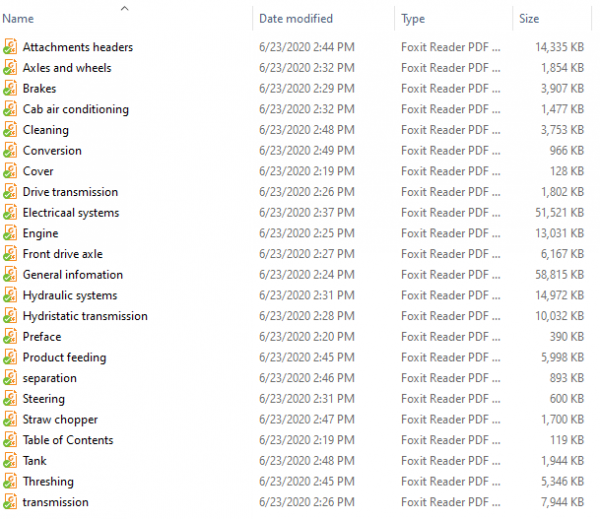 Fendt Eu Harvesting 5255l 6275l Combines Workshop Service Manual 2018 3273254F 1