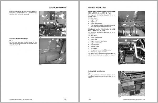Fendt Eu Harvesting 5270 L Al 6250 6270 L Combines Operators Manual 1857671X 3