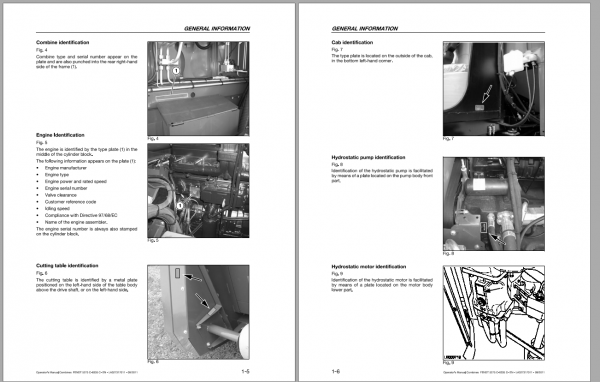 Fendt Eu Harvesting 5275 C Pl 6335 C Pl Combines Operators Manual 2012 1857673D 3