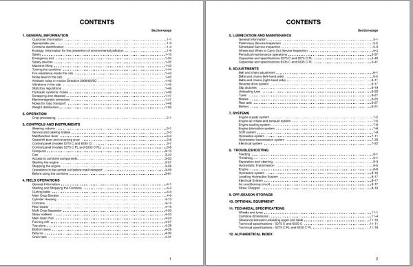 Fendt Eu Harvesting 5275 C Pl 6335 C Pl Combines Operators Manual 2013 L273172F 1