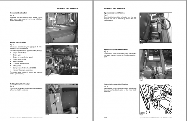 Fendt Eu Harvesting 5275 C Pl 6335 C Pl Combines Operators Manual 2013 L273172F 2