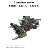 Fendt Eu Harvesting 5275 C Pl 6335 C Pl Combines Workshop Service Manual 2013 L273011F 1