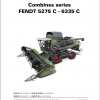 Fendt Eu Harvesting 5275C 6335C Combines Workshop Service Manual 2014 3273012F 2