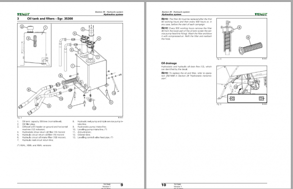 Fendt Eu Harvesting 5275C 6335C Combines Workshop Service Manual 2014 3273012F 3