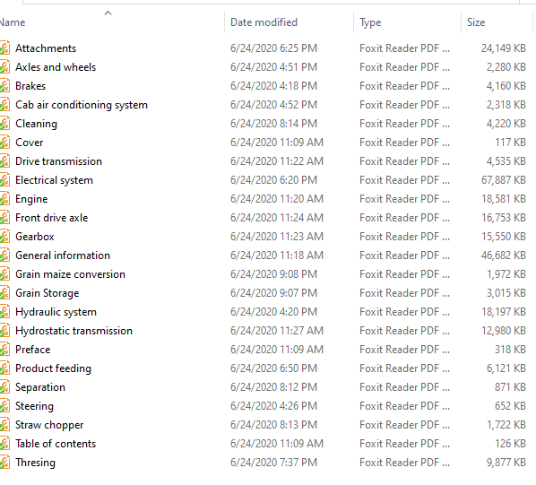 Fendt Eu Harvesting 5275C 6335C Combines Workshop Service Manual 2015 3273013F 1