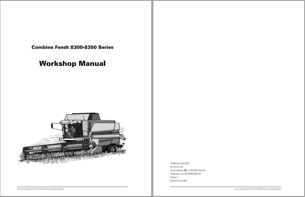 Fendt Eu Harvesting 83008350 Combines Workshop Service Manual 1857673 1