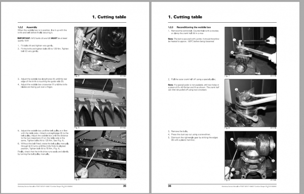 Fendt Eu Harvesting 8370P 8400P Combines WSM D3151800 3