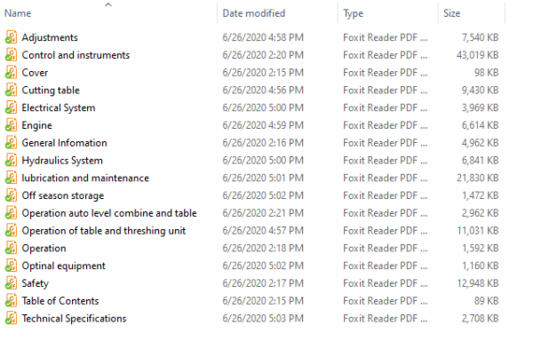 Fendt Eu Harvesting 8380P 8410P Combine Operators Manual 2016 D31571M4 1