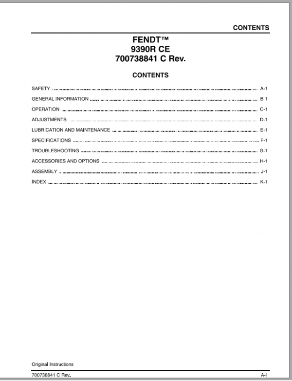 Fendt Eu Harvesting 9390R Ce Combine Operator ManualEn 2