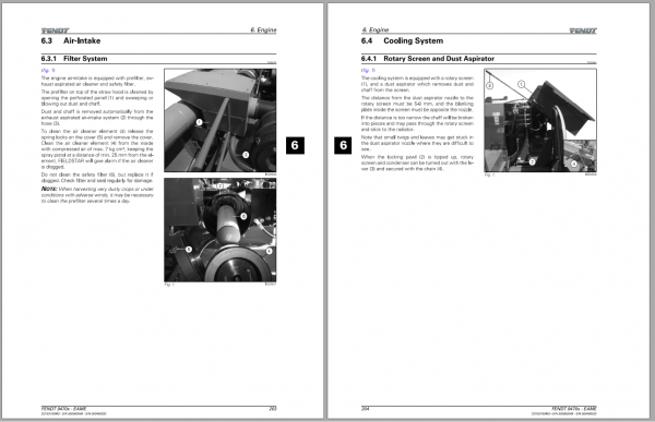 Fendt Eu Harvesting 9470X Hybrid Stage 3BCombines Operators Manual 3