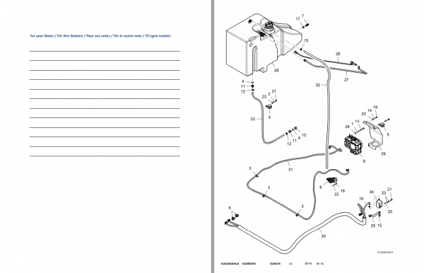 Fendt Eu Harvesting 9490X Combines Series Repair Time Schedule Manual 3