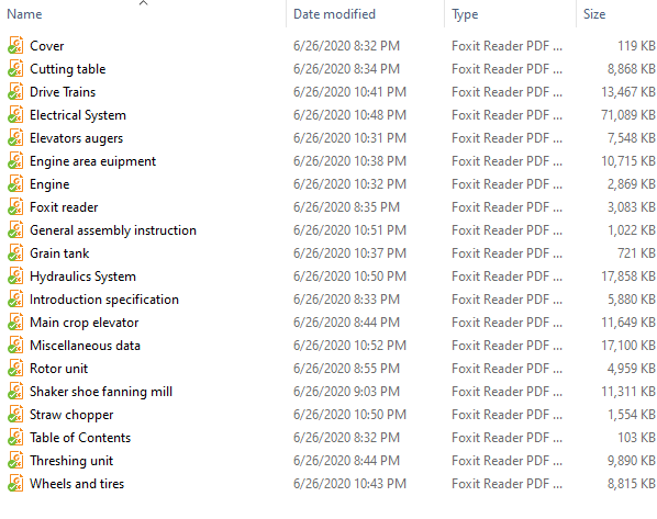 Fendt Eu Harvesting 9490X Combines Workshop Service Manual 2017 D31588M4 1