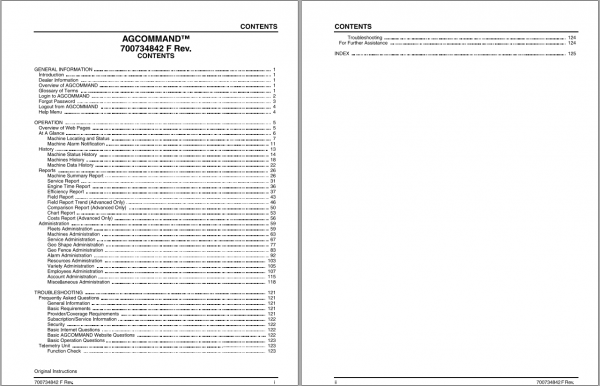 Fendt Eu Harvesting Agcommand Telemetry Standard Plus And Advanced Operato