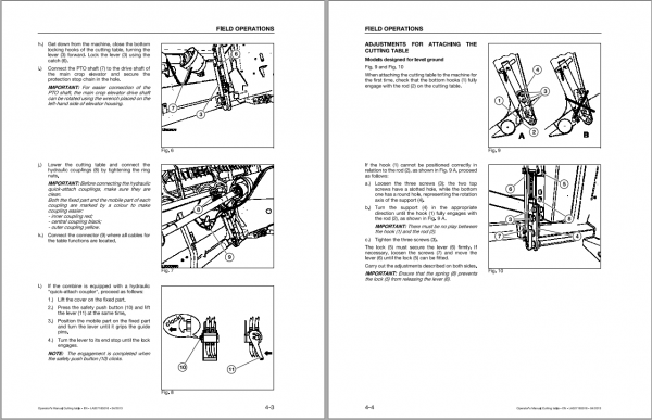 Fendt Eu Harvesting Cutting Table La Standard Operators Manual 2013 L271816F 3
