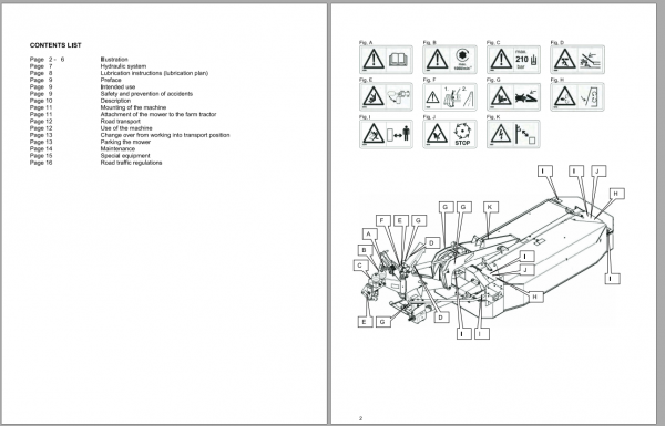 Fendt Eu Hay Equipment Cutter 310TL Operators Manual 2016 Fel12838404 EN 2