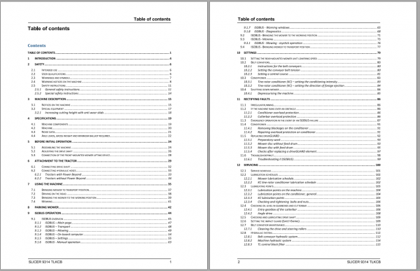 Fendt Eu Hay Equipment Slicer 9314TLKCB Opertors Manual 2016 Fel13945504 EN 2
