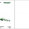 Fendt Eu Hay Equipment Twister 11008T 13010T Operators Manual 2016 Fel12890604 EN 1