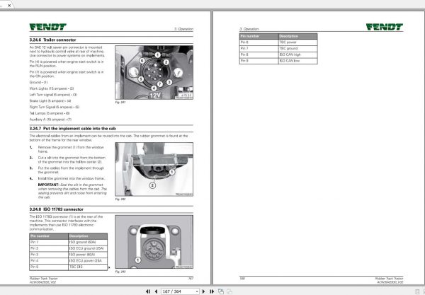 Fendt EuTractor 1149mt 1154mt 1159mt 1165mt Tier 3 Engine Operator Manual 3