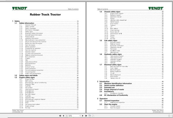Fendt EuTractor 1149mt 1154mt 1159mt 1165mt Tier 4 Engine Operator Manual 2