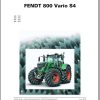 Fendt EuTractor 822 824 826 828 Tractor s4 Tier 4 Without North America