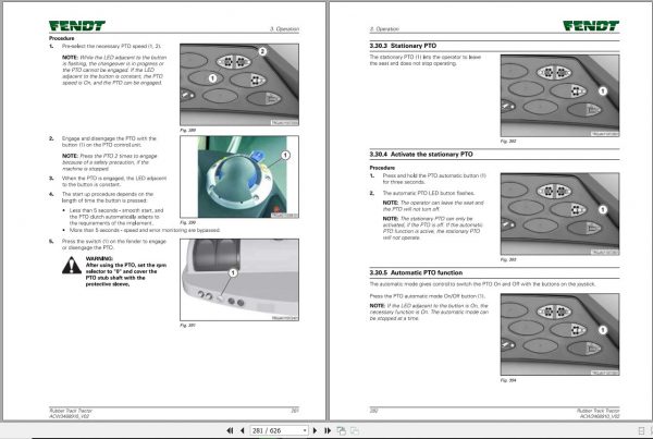 Fendt EuTractor 938 Vario MT 940 Vario MT 943 Vario MT tier 3 Engine Operator Manual 3