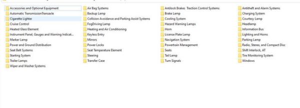 Ford Truck Ranger 4 WD L4 2 3 L Turbo 2020 Diagram Maintenance Repair Manual 1