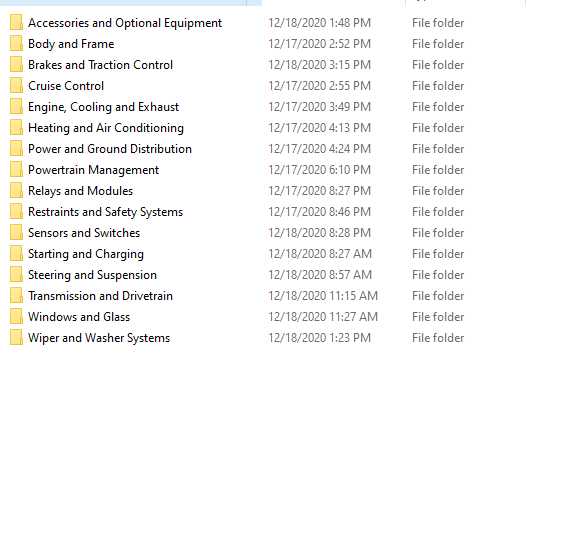 Ford Truck Ranger 4 WD L4 2 3 L Turbo 2020 Diagram Maintenance Repair Manual 2