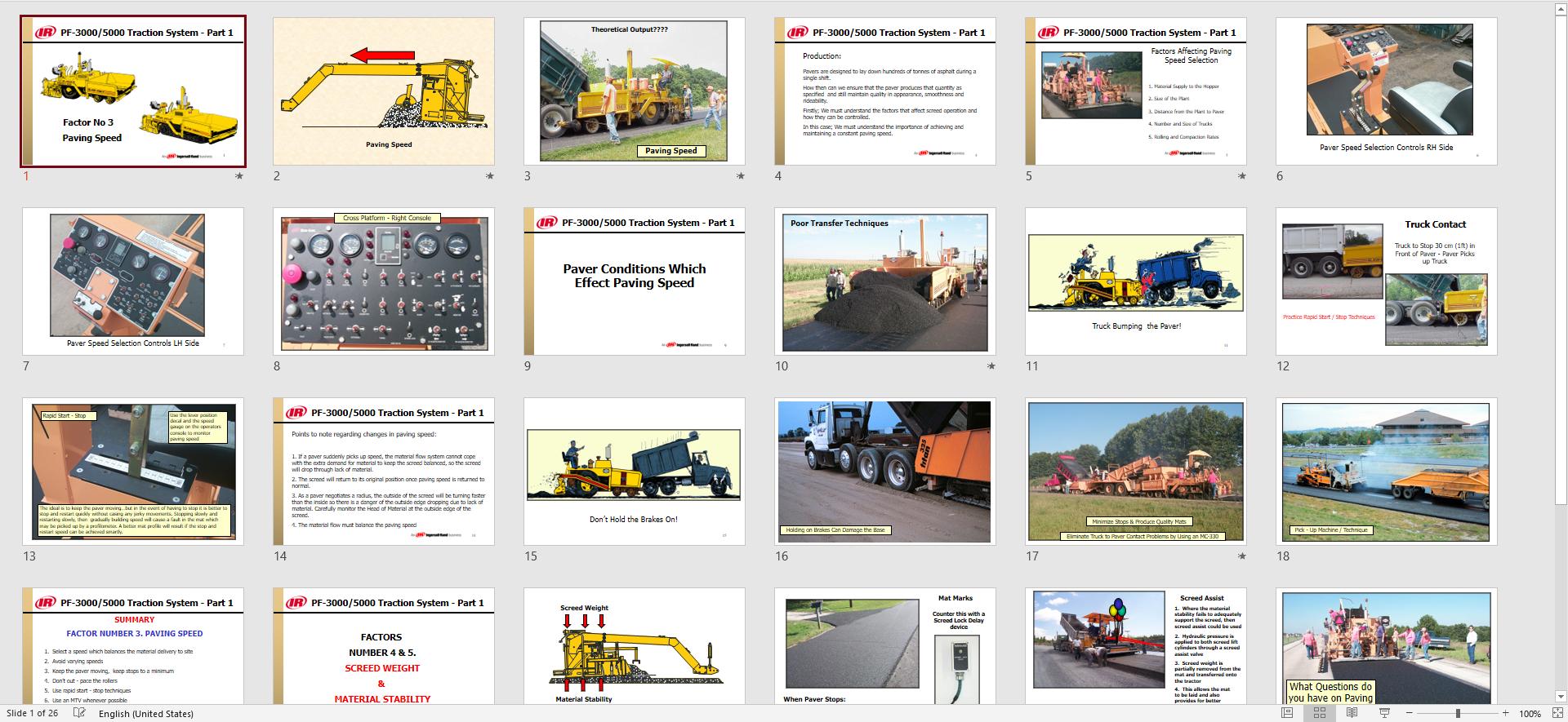 Ingersoll Rand Blaw Knox Service Manual Hydraulic Electrical Diagrams 2008 DVD 0