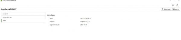 John Deere Hitachi Parts ADVISOR 01.2021 Offline DVD Spare Parts Catalog 2