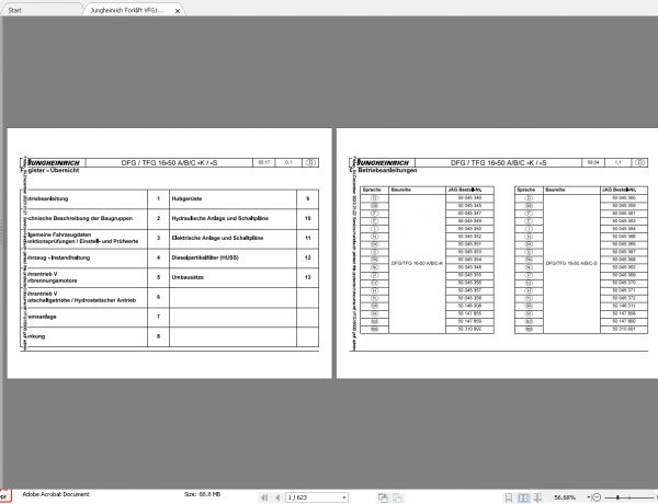 Jungheinrich Forklift Updated 112018 DE Full Service Manuals PDF DVD 3