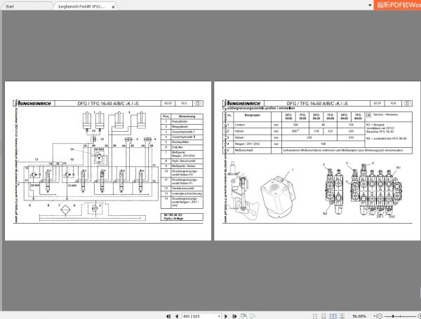 Jungheinrich Forklift Updated 112018 DE Full Service Manuals PDF DVD 4