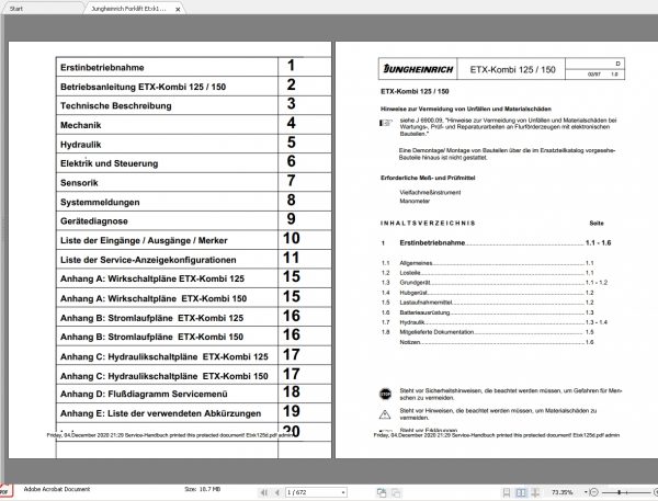 Jungheinrich Forklift Updated 112018 DE Full Service Manuals PDF DVD 6
