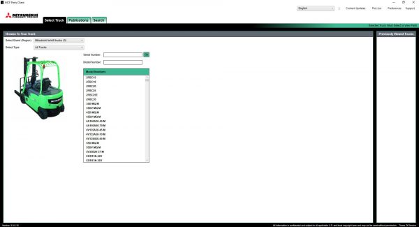 Mitsubishi Forklift Trucks MCFS ASIA 12 2020 Spare Parts Catalogue 4 1