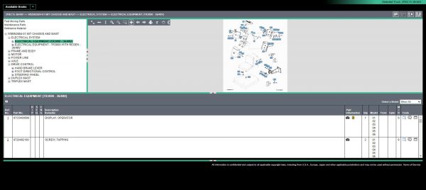 Mitsubishi Forklift Trucks MCFA 112020 Spare Parts Catalogue Service Manuals 3 2