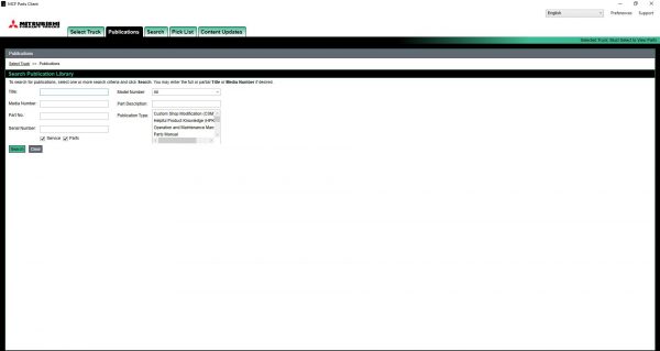 Mitsubishi Forklift Trucks MCFA 112020 Spare Parts Catalogue Service Manuals 7 2