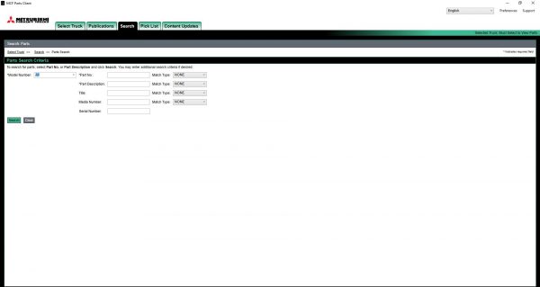 Mitsubishi Forklift Trucks MCFA 112020 Spare Parts Catalogue Service Manuals 8 2