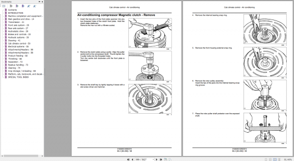 New Holland Combine CX580 CX590 CX680 CX690 Service Manual51666608 1