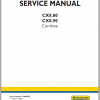 New Holland Combine CX880 CX890 Service Manual51666395 1