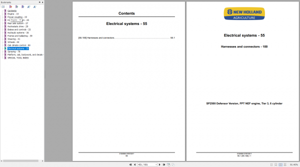 New Holland Defensor SP2500 Service Manual51564864 3