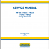 New Holland Forage Harvester FR480 FR920 Service Manual51692627 1