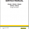 New Holland Forage Harvester FR480 FR920 Service Manual51692692 1