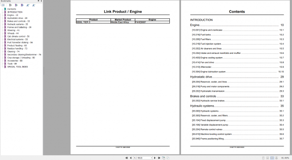 New Holland Grape Harvester 9090L T3 Service Manual51697776 2