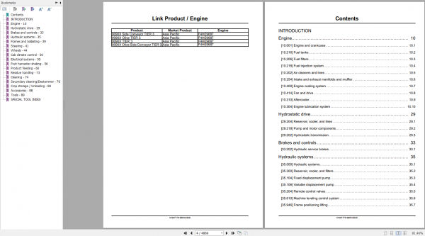 New Holland Grape Harvester 9090X Service Manual51697770 2