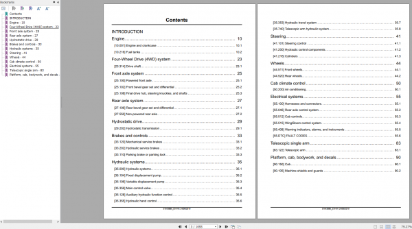 New Holland Telescopic Handlers LM628 Service Manual 3