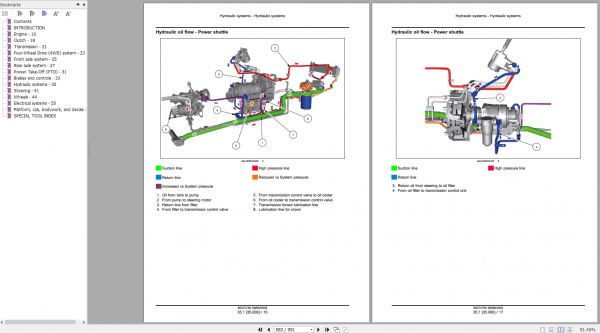 New Holland Tractor 5510 Excel Service Manual90372795 3